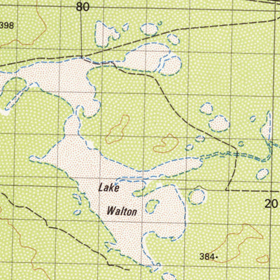Geoscience Australia Mount Walter (2936) digital map