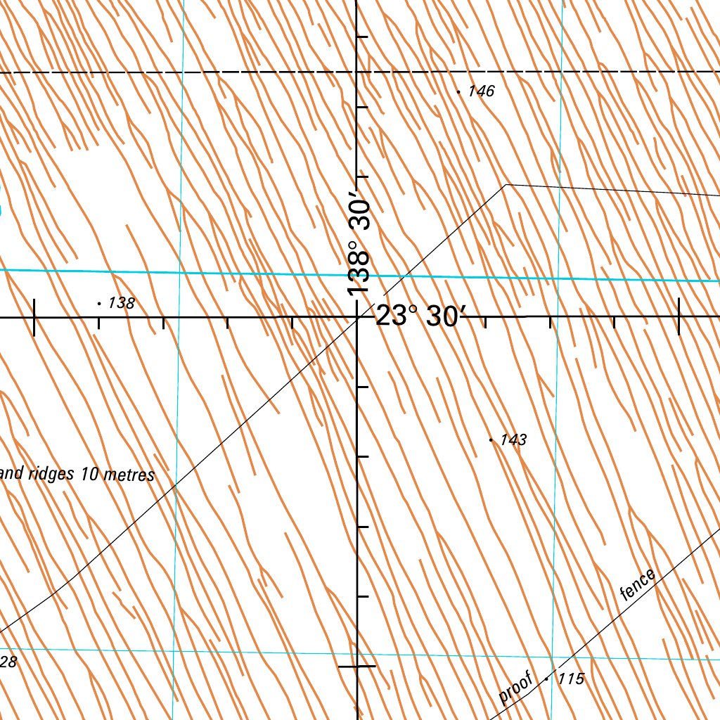 Mount Whelan SF54 - 13 Map by Geoscience Australia | Avenza Maps
