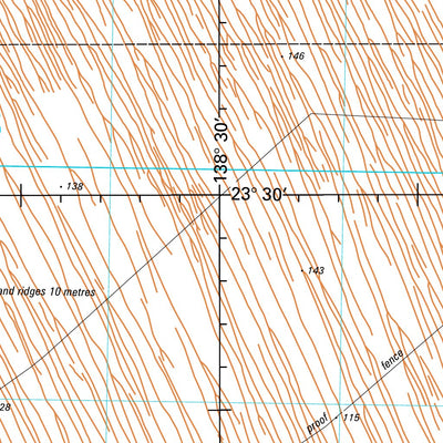 Geoscience Australia Mount Whelan SF54 - 13 digital map