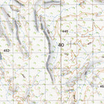 Geoscience Australia Mount Winnecke (4960) digital map