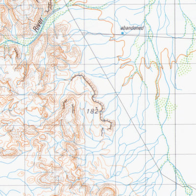 Geoscience Australia Mount Wohler (2455) digital map