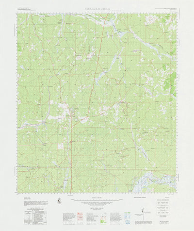 Geoscience Australia Muggamurra (2042) digital map