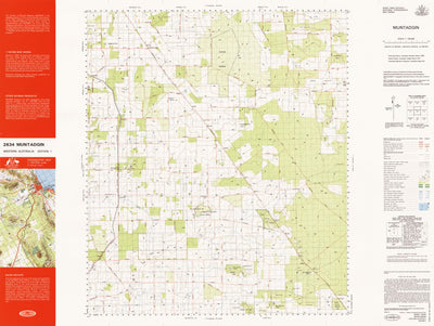 Geoscience Australia Muntadgin (2634) digital map