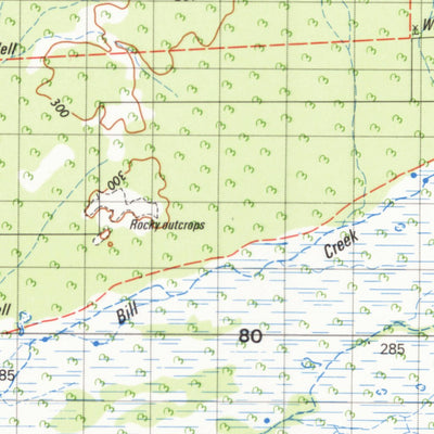 Geoscience Australia Murgoo (2143) digital map