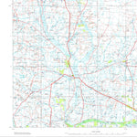 Geoscience Australia Muttaburra SF55 - 09 digital map