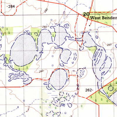 Geoscience Australia Narembeen (2533) digital map