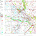 Geoscience Australia Narrandera SI55 - 10 digital map