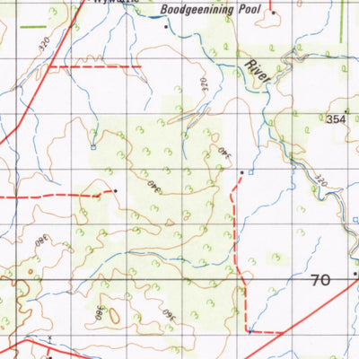 Geoscience Australia Narrogin (2332) digital map