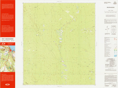 Geoscience Australia Nearanging (2937) digital map