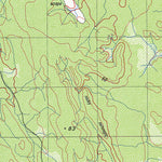 Geoscience Australia Noonamah (5172-4) digital map