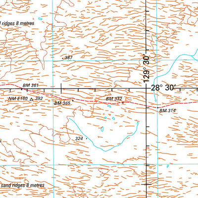 Geoscience Australia Noorina SH52 - 03 digital map