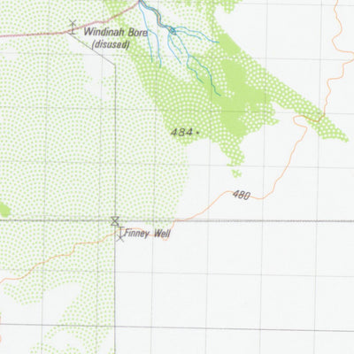 Geoscience Australia Noreena Downs (2953) digital map