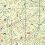 Geoscience Australia Normanby (7867-2) digital map