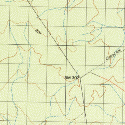 Geoscience Australia Northover (3031) digital map