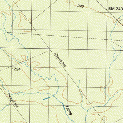 Geoscience Australia Northover (3031) digital map