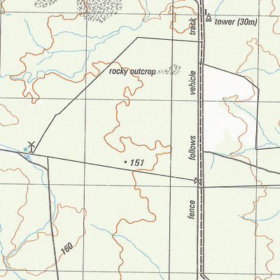 Geoscience Australia O'Shea (5369-3) digital map