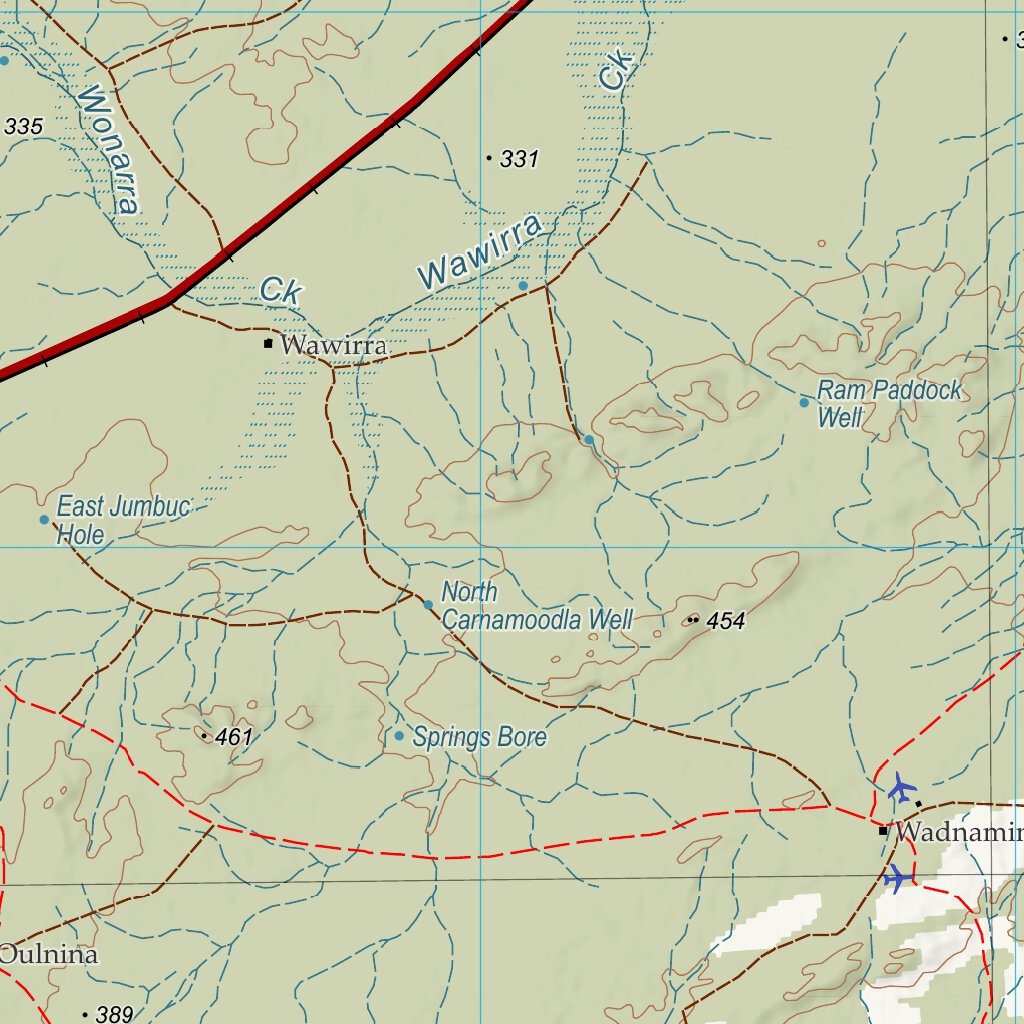 Olary I5402 Map by Geoscience Australia | Avenza Maps