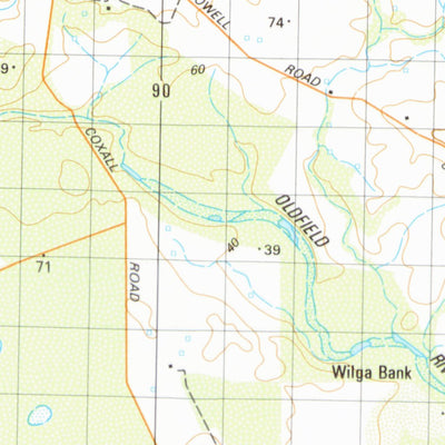 Geoscience Australia Oldfield (3030) digital map