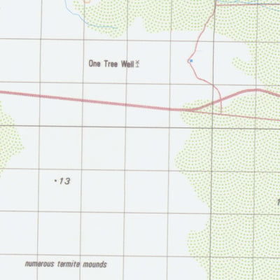 Geoscience Australia Onslow (1954) digital map