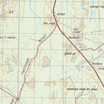 Geoscience Australia Onslow (1954) digital map