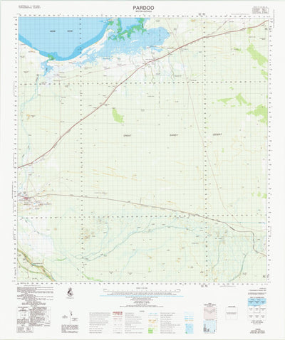 Geoscience Australia Pardoo (2857) digital map