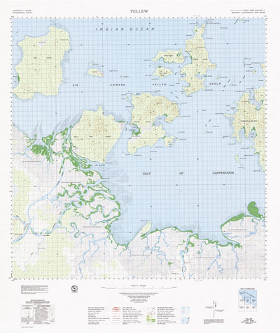 Geoscience Australia Pellew (6266) digital map