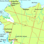 Geoscience Australia Pender SE51 - 02 digital map