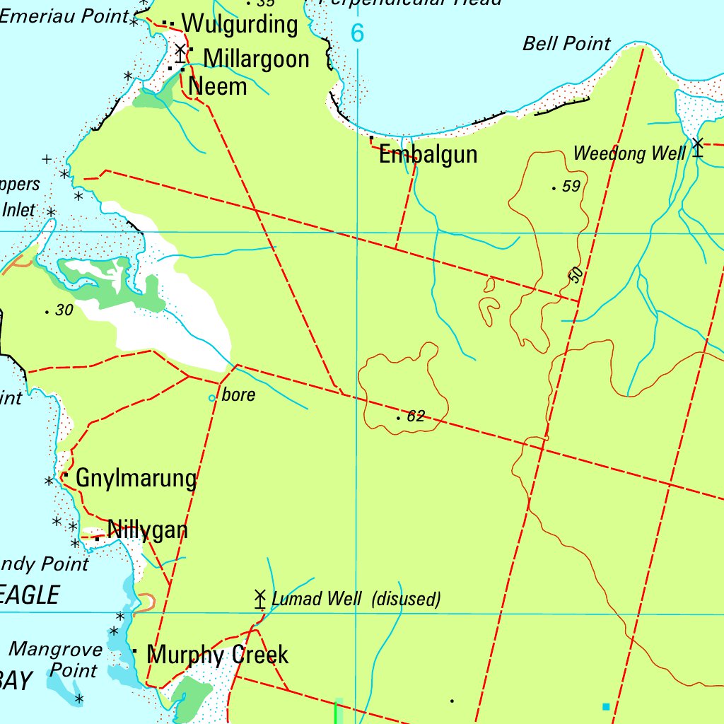Pender SE51 - 02 Map by Geoscience Australia | Avenza Maps