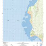 Geoscience Australia Point Cloates (1652-4) digital map