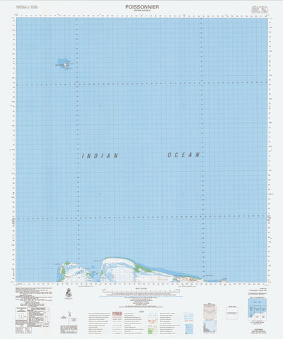 Geoscience Australia Poissonnier (2758) digital map