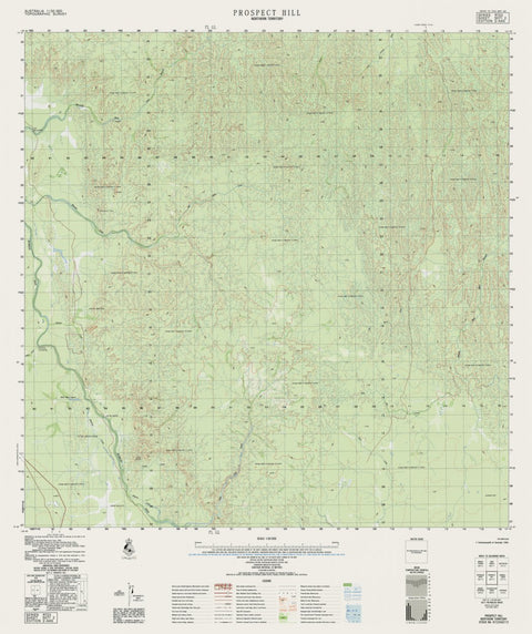 Geoscience Australia Prospect Hill (5071-2) digital map