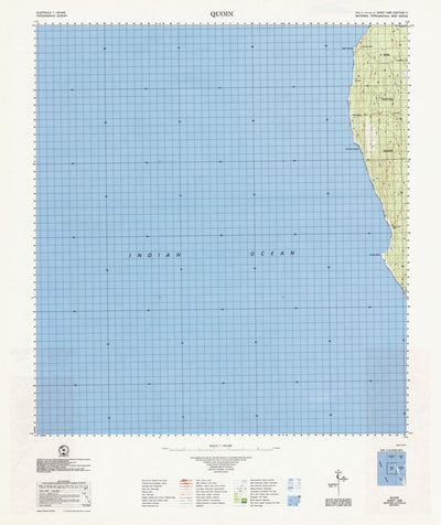 Geoscience Australia Quoin (1446) digital map