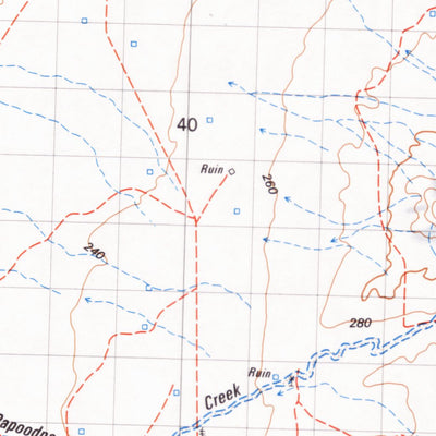 Geoscience Australia Quorn (6533) digital map