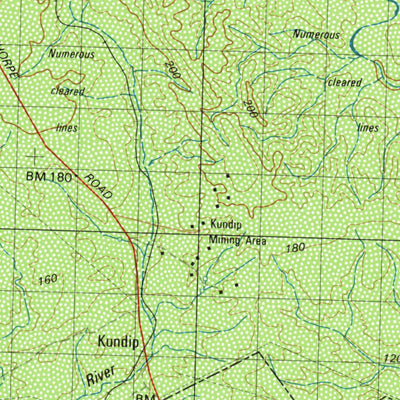 Geoscience Australia Ravensthorpe (2930) digital map