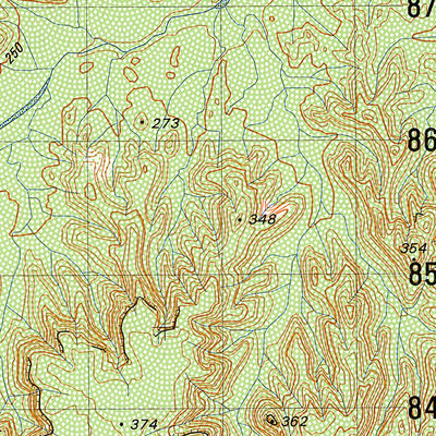 Geoscience Australia Revolver Yard (4965-3) digital map