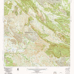 Geoscience Australia Richenda (3963) digital map