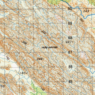 Geoscience Australia Richenda (3963) digital map