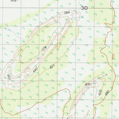 Geoscience Australia Ruby Plains (4460) digital map