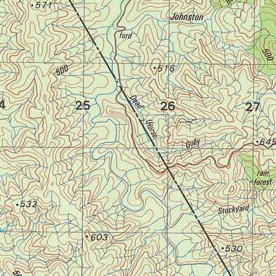 Geoscience Australia Rumula (7964-1) digital map