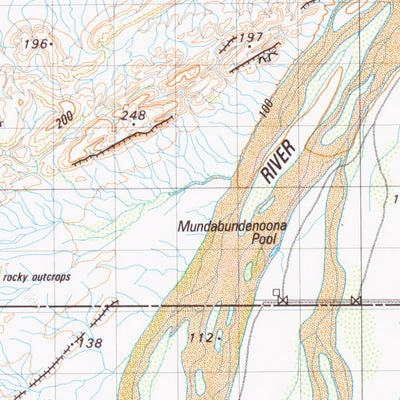 Geoscience Australia Satirist (2555) digital map