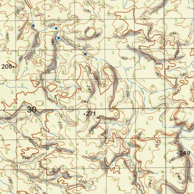 Geoscience Australia Selby (6464) digital map