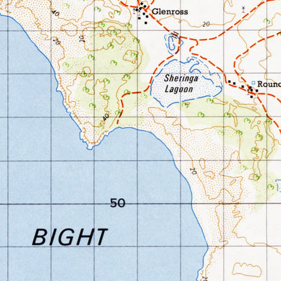 Geoscience Australia Sheringa (5930) digital map