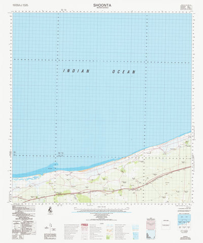 Geoscience Australia Shoonta (2958) digital map