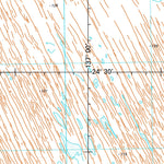 Geoscience Australia Simpson Desert North SG53 - 04 digital map