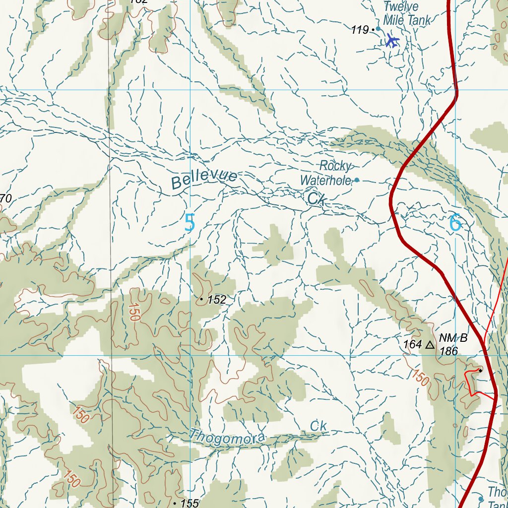 Springvale F5414 Map by Geoscience Australia | Avenza Maps