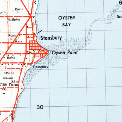 Geoscience Australia Stansbury (6428) digital map