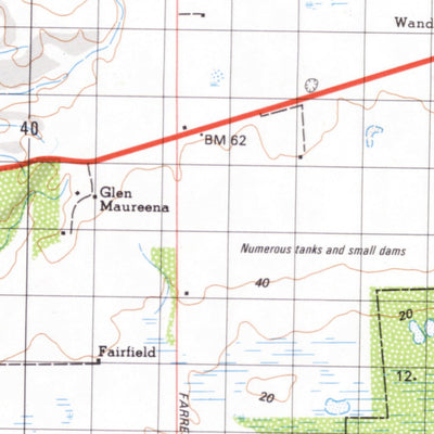 Geoscience Australia Stokes Inlet (3130) digital map