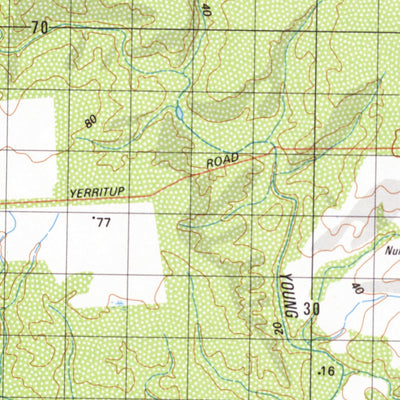 Geoscience Australia Stokes Inlet (3130) digital map