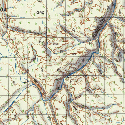 Geoscience Australia Surprise Creek (6263) digital map