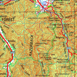 Geoscience Australia Tallangatta SJ55 - 03 digital map